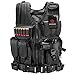 Armacorp X-1 Tactical Vest for Combat Training, Field Operations and Special Missions - Lightweight Breathable Vest, Adjustable Sizes, Unisex, 600D Nylon Assault Gear (Black)