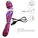 Electric Wand Massager Vibrator for Women Rechargeable Waterproof Cordless Personal Massage wand with Multi-mode for Body Therapeutic,handheld Muscle Aches & Sports Recovery