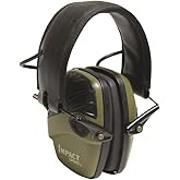 Howard Leight Impact Sport Sound Amplification Electronic Earmuff, Green (R - 01526)