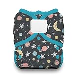 Thirsties Duo Wrap Cloth Diaper Cover, Hook and Loop Closure, Stargazer Size One (6-18 lbs)