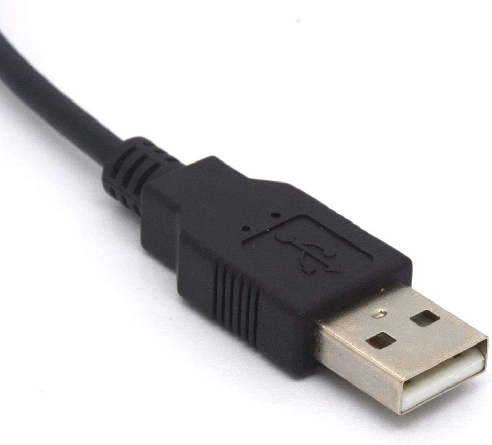 OpenII USB Splitter Cable Upgrade Chip Angled USB 2.0 A Male to Dual Female Data Syncing Charging Aadapter Cord (Support ALL Devices) - Image 4