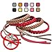 Original Kinven® Mosquito Repellent Bracelet Natural DEET FREE Insect Repellent Bands, Mosquito Killer up to 360Hrs Protection Outdoor and Indoor, for Adults & Kids, 4 bracelets, Color Red/Brown