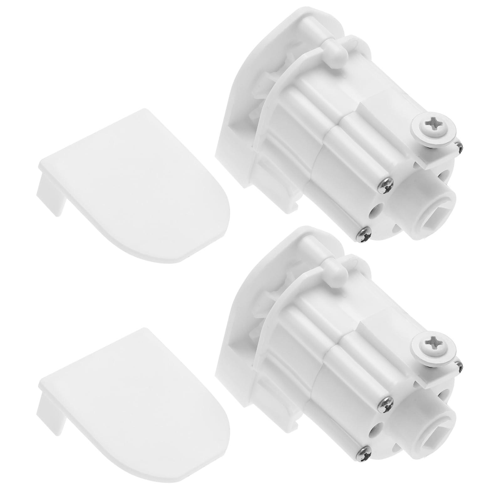 Create idea 2 Sets Roman Blinds Control Mechanism Uits with Cover Roller Blind Spare Parts for Roller Blind Track Accessories Maintenance Center Rod 5.5mm