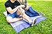 Sparrow Outdoor Pocket Blanket with Built In Ground Stakes - Portable Compact Water Resistant Blanket with Sand Pockets For Beach, Hiking, Picnic, Camping, Or Festival- 43