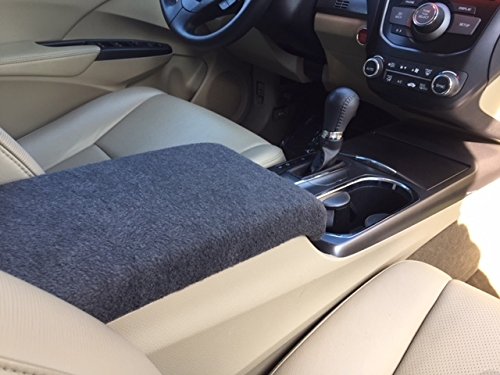 Acura RDX 2013-2018 Auto Center Console Armrest Cover Protects from Dirt and Damage Renews old damaged consoles. Dark Gray