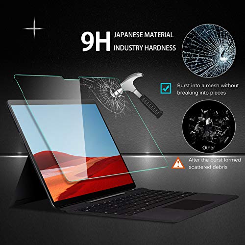 ELTD (1Pack) Screen Protector for Surface Pro X HD Tempered Glass Screen Protector for The New Surfa - //coolthings.us