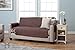 Home Fashion Designs Reversible Sofa Cover for Living Room. Oversized, Couch Furniture Protector with Secure Straps. Couch Cover for Dogs, Protect from Kids and Pets. (74