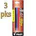 Value Pack of 3 Pilot FriXion Gel Ink Pen Refill, 3-Pack for Erasable Pens, Fine Point, Total 9 refills