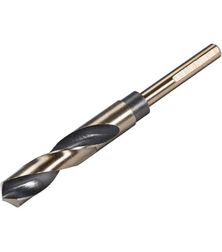 Enclume,XLileForet à Tige Réduite,foret Hélicoïdal,coupe-trou HSS,foret