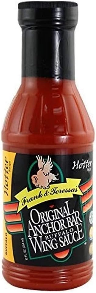 Anchor Bar Buffalo Chicken Wing Sauce Hotter Recipe By Anchor Bar Amazon Ca Grocery