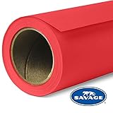 Savage Seamless Background Paper - #8 Primary Red (107 in x 36 ft)