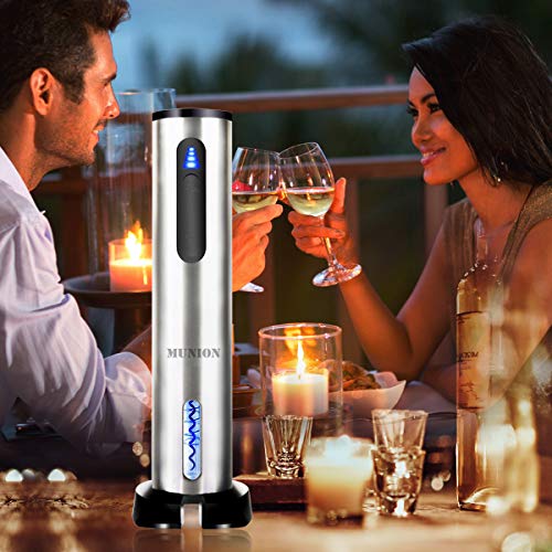 Electric Wine Bottle Opener Automatic Rechargeable Cordless Wine