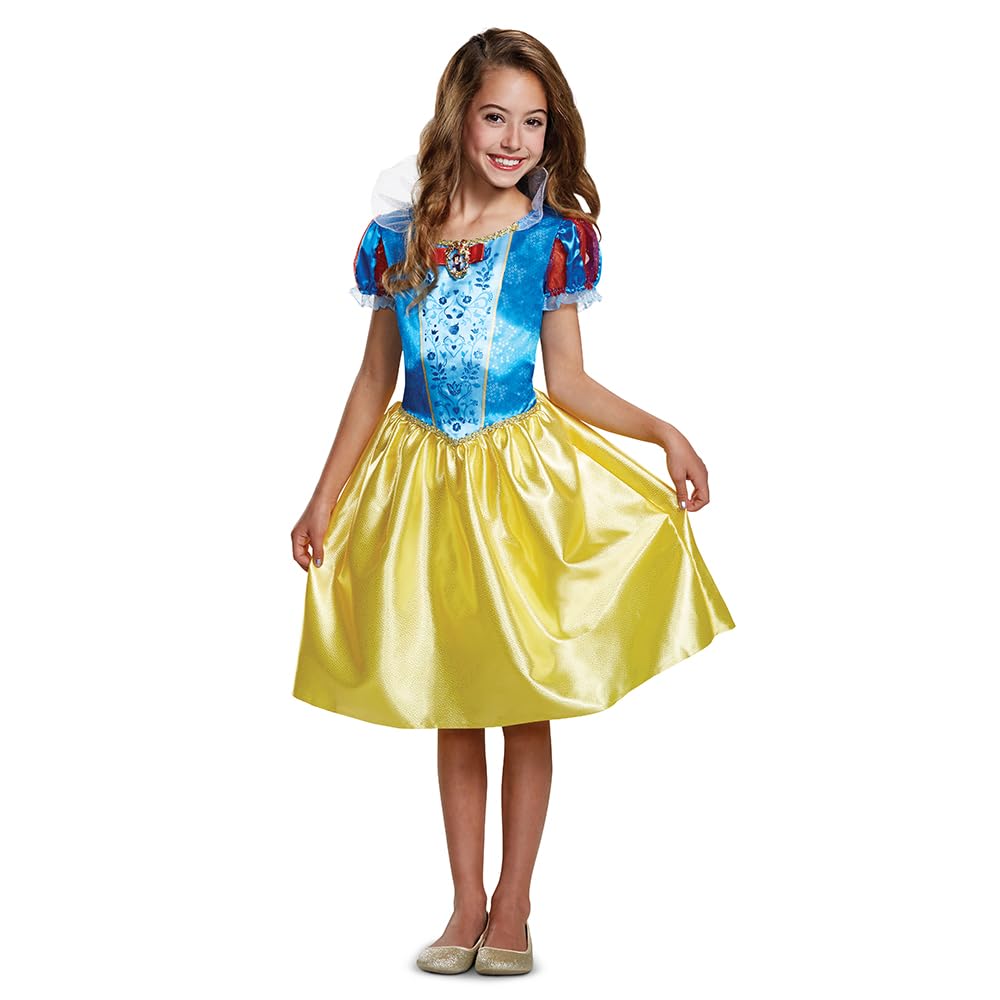 Disguise 140619M-EU-6 Snow White Classic (Eu) Dress Up Costume, Girls, Multi