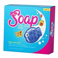 Kid Labsters Soap Making Kit - Complete Make Your Own Soap Set for Beginners - DIY Scented Bath Soaps - Simple Arts and Crafts Idea and Birthday Party Activity for Kids