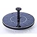 ADDTOP Solar Bird Bath Fountain Pump 1.4W Free Standing Solar Panel Kit Water Pump for Garden, Pond, Pool