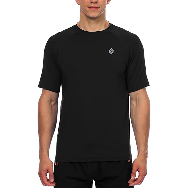 Rip Curl Waves Uomo Maglia UV A Maniche Corte – Rash Guard UPF 50+, Dark Navy, Taglia S