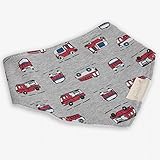 100% Cotton Baby Bandana Drool Bib 1pc (FIRE3 Pattern)