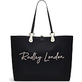 RADLEY ‘ADDISON GARDENS’ SIGNATURE RESPONSIBLE BLACK X/LARGE