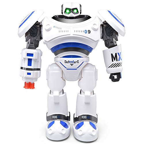 JJRC R1 Mecha X-Men Electronic RC Robot Learning Toys Remote Control Smart Robot for Kid Blue