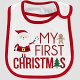 Just One You My First Christmas Teething Bib