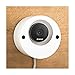 Nest Cam & Dropcam Pro Outdoor Camera Enclosure in White, 100% Night Vision Guaranteed & Weatherproof - by Dropcases - Available in 9 Different Colors, Weather Resistant and Durable Acrylic Materials