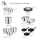 Mr Rudolf Chef's Classic 18/10 Stainless Steel 1 Handle Saucepan with Glass Lid 1.3 Quart Dishwasher Safe PFOA Free 16cm 1.25 Liter…