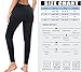 Neonysweets Women's Workout Leggings with Pocket Running Yoga Pants Black XL