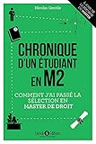Chronique d'un étudiant en M2 : Comment j'ai passé la sélection en master de droit by 