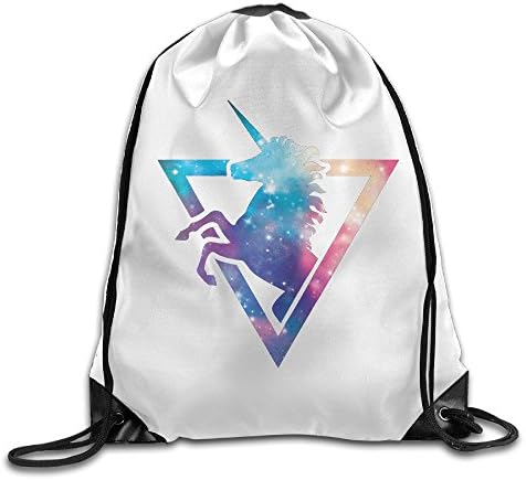 Galaxy Unicorn Drawstring Hiking Backpack