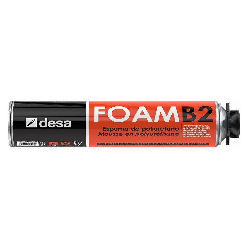 Desa 27017504-mousse polyuréthane-desa Foam B2 pistolable 750ml