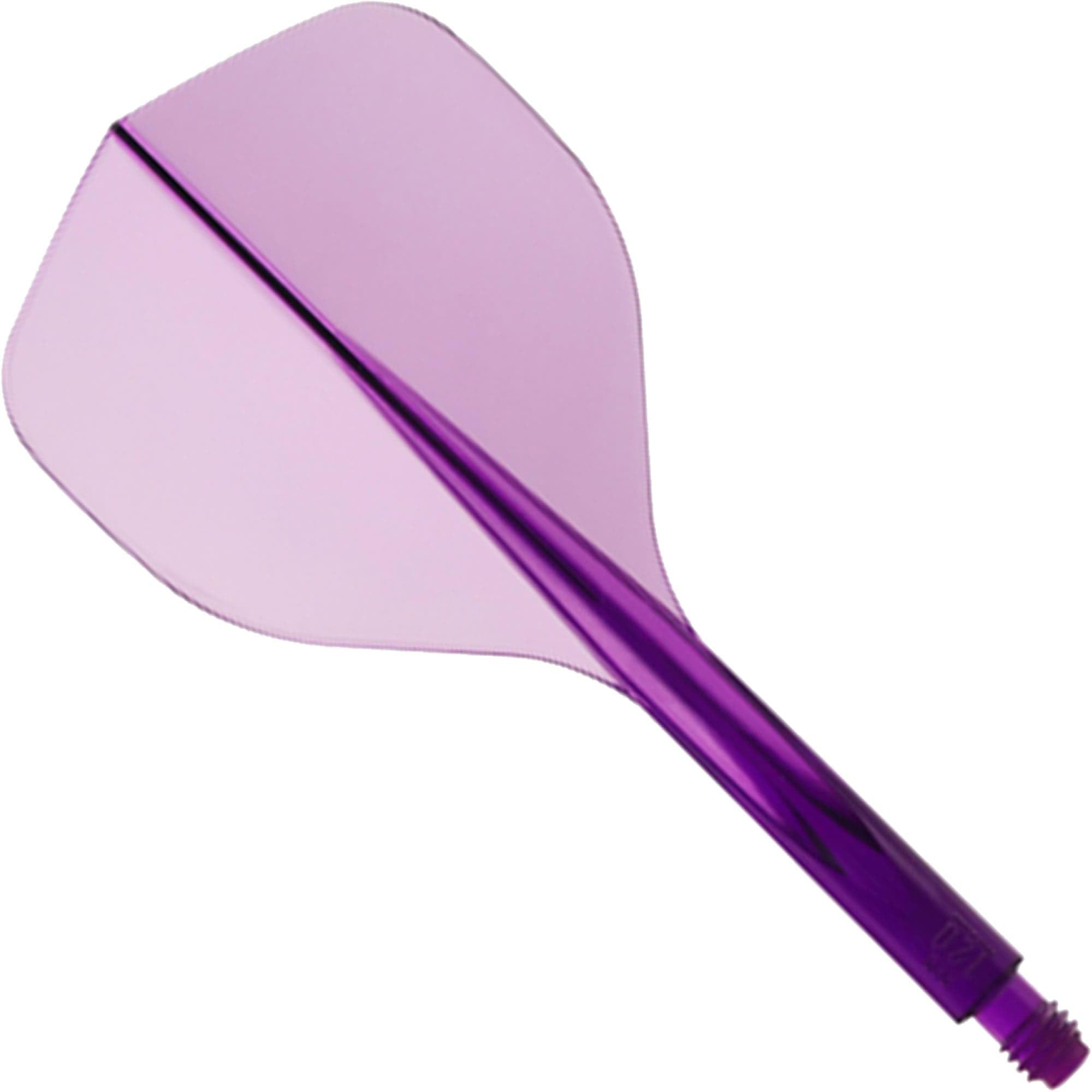 Condor Axe 120 | Dart Flights and Colours. (Clear Purple, Long)