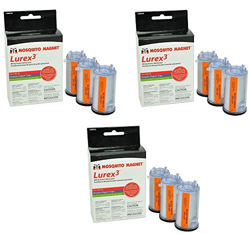 Mosquito Magnet (3) ea LUREX3N 3 Pack Lurex 3 Biting Insect Attractant
