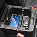 Savadicar JL Center Console Organizer Storage Tray for 2018-2019 Jeep Wrangler JL JLU & 2020 Jeep Gladiator JT Truck, Armrest Box Secondary Storage, Black