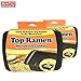 Top Ramen Rapid Cooker 2 Pack - Microwave Ramen in 3 Minutes - BPA Free and Dishwasher Safe - Black