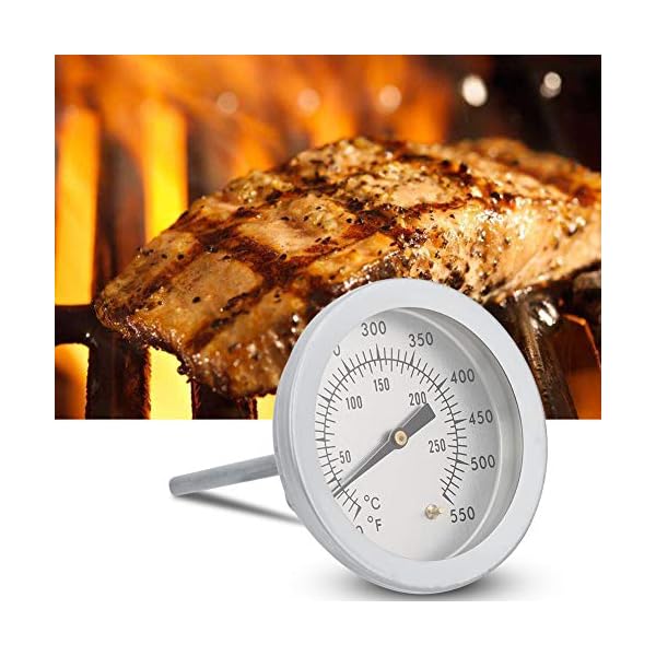 50550℉ Barbecue Thermometer BBQ Charcoal Smokers Gas Grill Oven