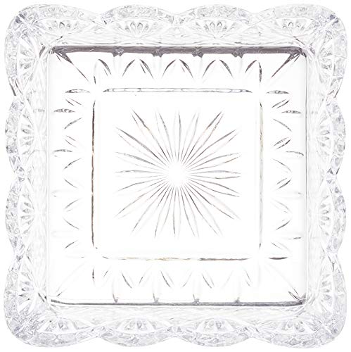 Godinger Dublin Napkin Holder,Transparent 7-1/2 by 4-1/2 by 7-1/2 inches