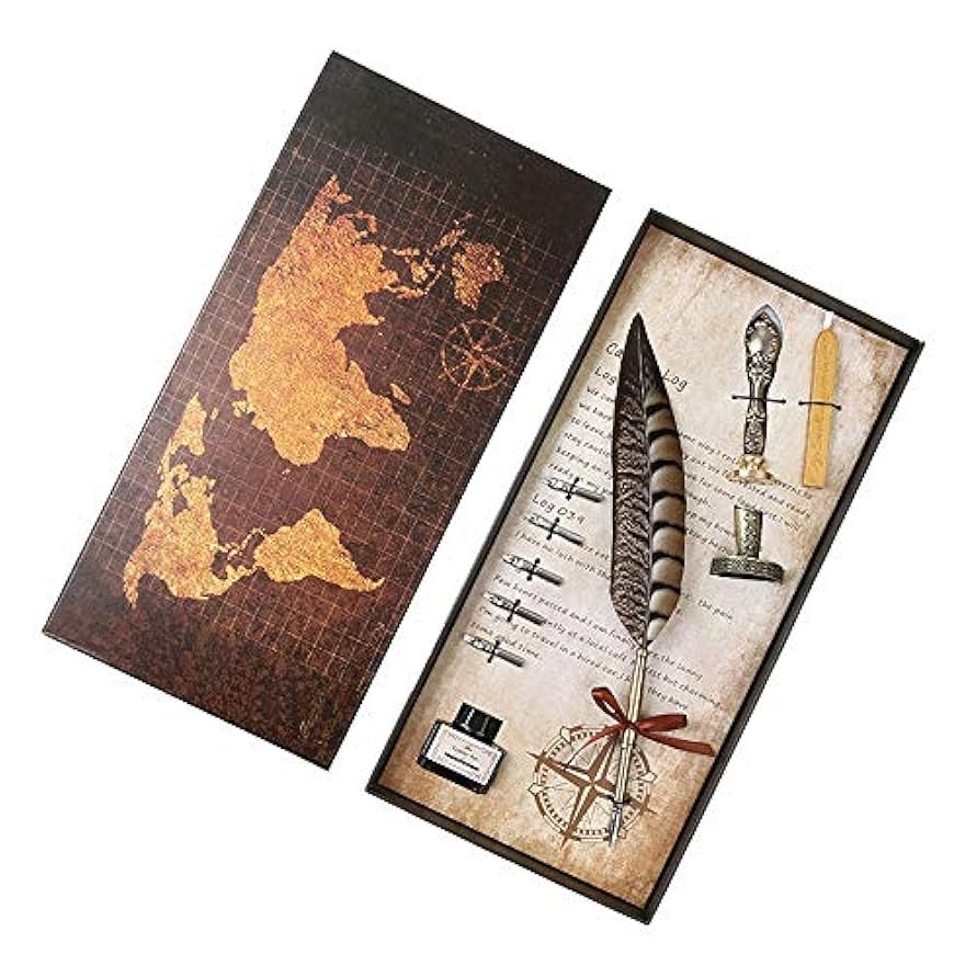 Wzzjp ペン 万年筆 サインペン ギフト オシャレ 高級感 ビジネス 文具 軽量 Color 03 Size フリー