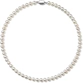 NORBU S925, AAAA+ Round Freshwater Strand Pearl Necklace for Women, Timeless Heirloom Gifts for Her Mom Wife, Mothers Day/Wedding Anniversary/Christmas