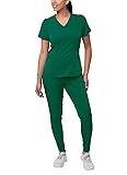 Adar Uniforms Pro Modern Athletic Scrub Set for