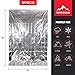 Rescue Guard Emergency Thermal Mylar Space Blanket: Designed for Outdoors, Hiking, Survival, Marathons Or First Aid – Solar Heat Reflective Blanket – Idael for Bug Out Bag, Car Survival Kitthumb 3