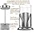French Press Coffee & Tea Maker Complete Bundle | 34 Oz | Best Coffee Pot with Stainless Steel & Double German Glass by Kitchen Supreme
