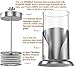 Stress Relief Stick Toy Rollver Toys Metal Stick Toy Made With Aluminum Alloy Pocket Toys Best Gift For Kids Adults Stress Relief 2 Pack By Kaily(Black / Silver)