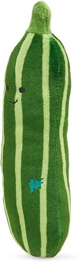 Petface Cory The Courgette Plush Dog Toy Greenfingers Cory Courgette view 2