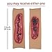 Pawliss Halloween Scary Knife-Thru-Head Headband & 3D Scars Sleeves Set Zombie Costume Accessories for Men Women