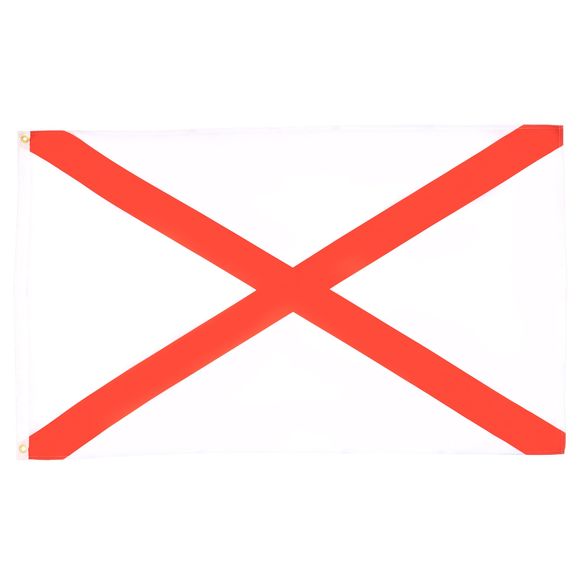 AZ FLAG - St Patricks Cross Flag - 3x5 Ft - 100D Polyester Paddy'S Cross Banner with Two Metal Grommets - Fade Resistant - Vivid Colors - 3' x 5' Feet - 150x90 Cm