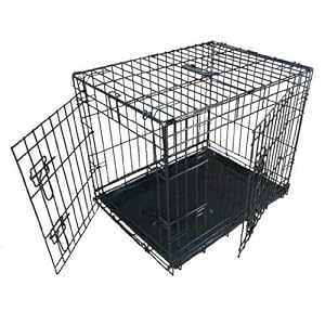 Ellie-Bo Dog Crate Dog Cage from Small to Large, Foldable Puppy Dog Crates , Cage Furniture with Non-Chew Metal…