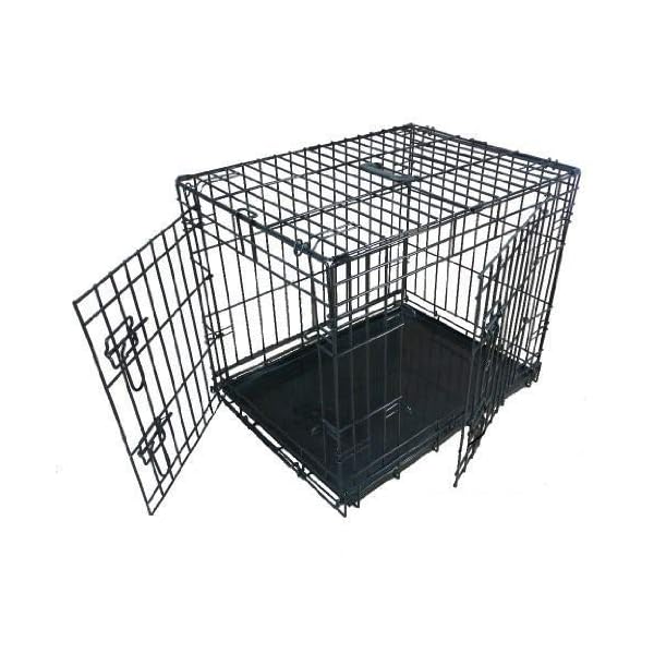 Ellie-Bo Dog Crate Dog Cage from Small to Large, Foldable Puppy Dog Crates , Cage Furniture with Non-Chew Metal…