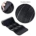 FREETOO Waist Trimmer,Waist Trainer for Weight Loss Waist Training Belt,2.5-3 mm Thick,Light and Comfortable,Suitable for Fitness,Training,Running,for Men and Women (Black, Old one)