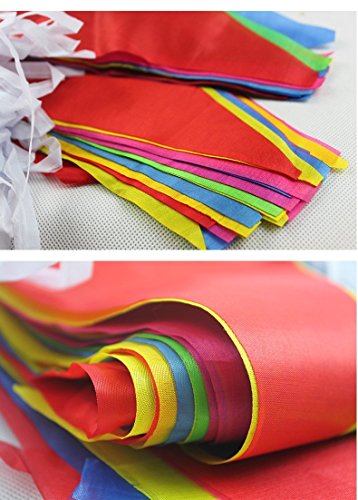 material amazon nylon Banner, Colorful Pennant Pennant Foot 164 Multicolor