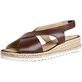 Aquatalia Women's Adelina, Sandals, Heel, Casual, Elastic, Round Toe, Rubber Outsole